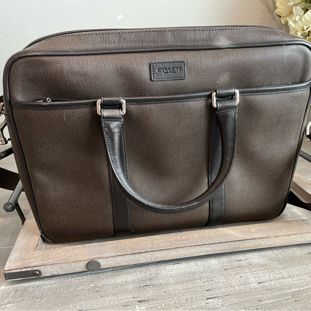 Coach Laptop Messenger Bag